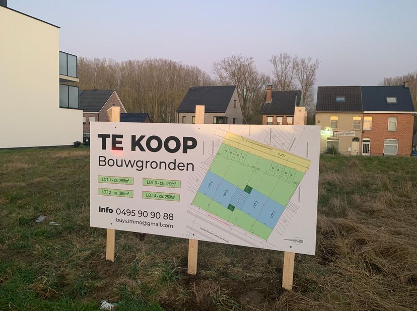 Terrain à vendre
                    à 9308 Gijzegem